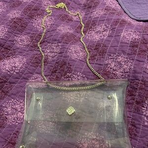 Transparent/clear Chain Kendra Scott Shoulder/crossbody Bag